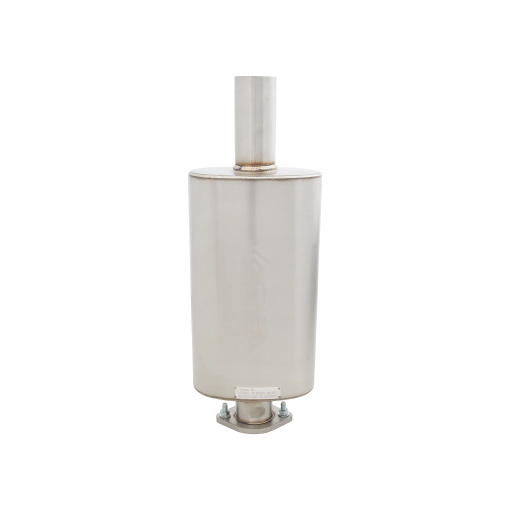2.5Inch Inlet Oval Varex Muffler - Image 3