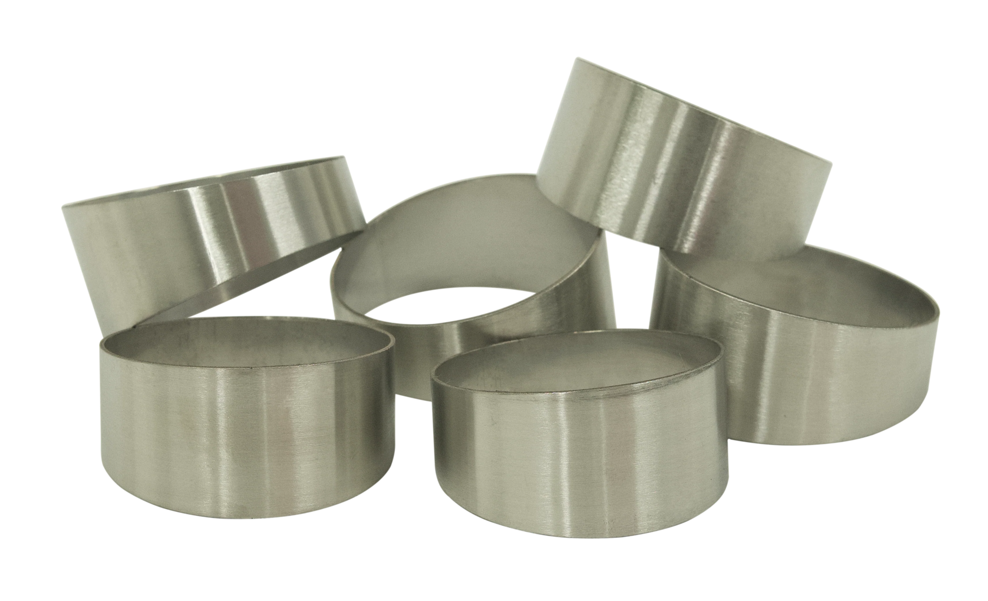 2.5inch Pie Cuts Brushed Stainless Steel 90Deg 1D