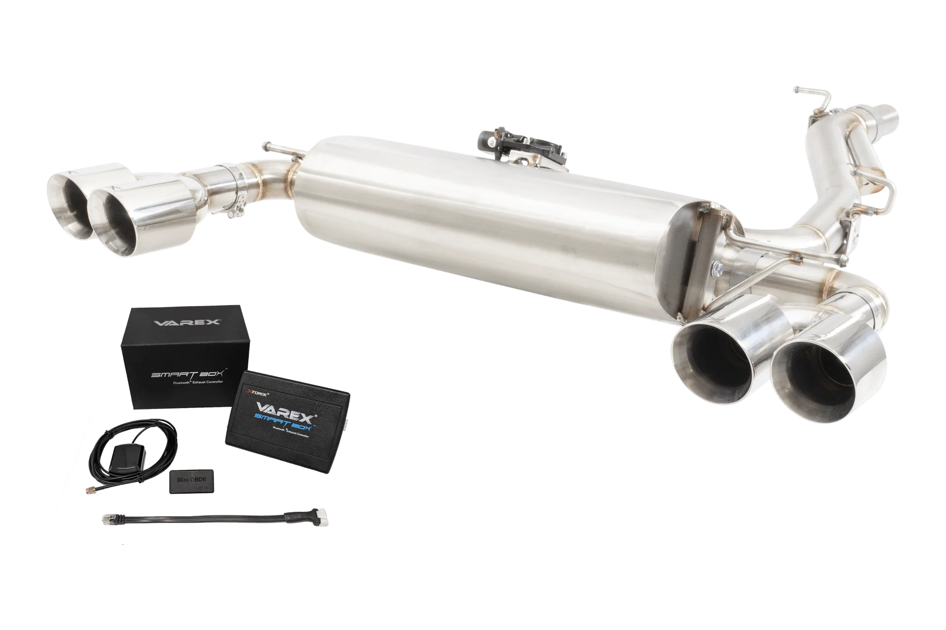 ALL NEW VW GOLF R MK8 & MK8.5 Varex Valved Cat Back Exhaust System with SmartBox