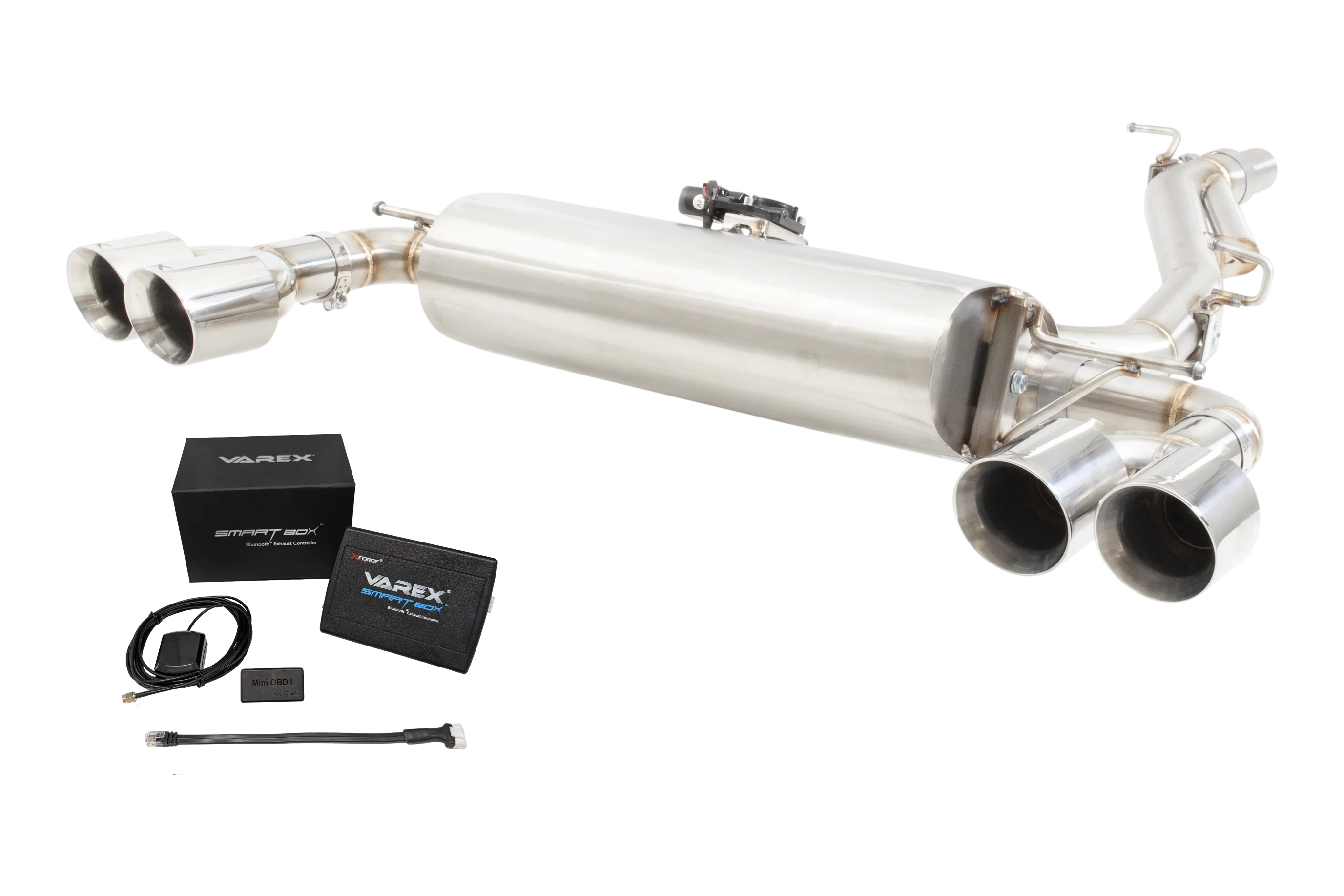 AUDI S3 8Y and 8V Hatch Varex Valved Cat Back Exhaust System with SmartBox