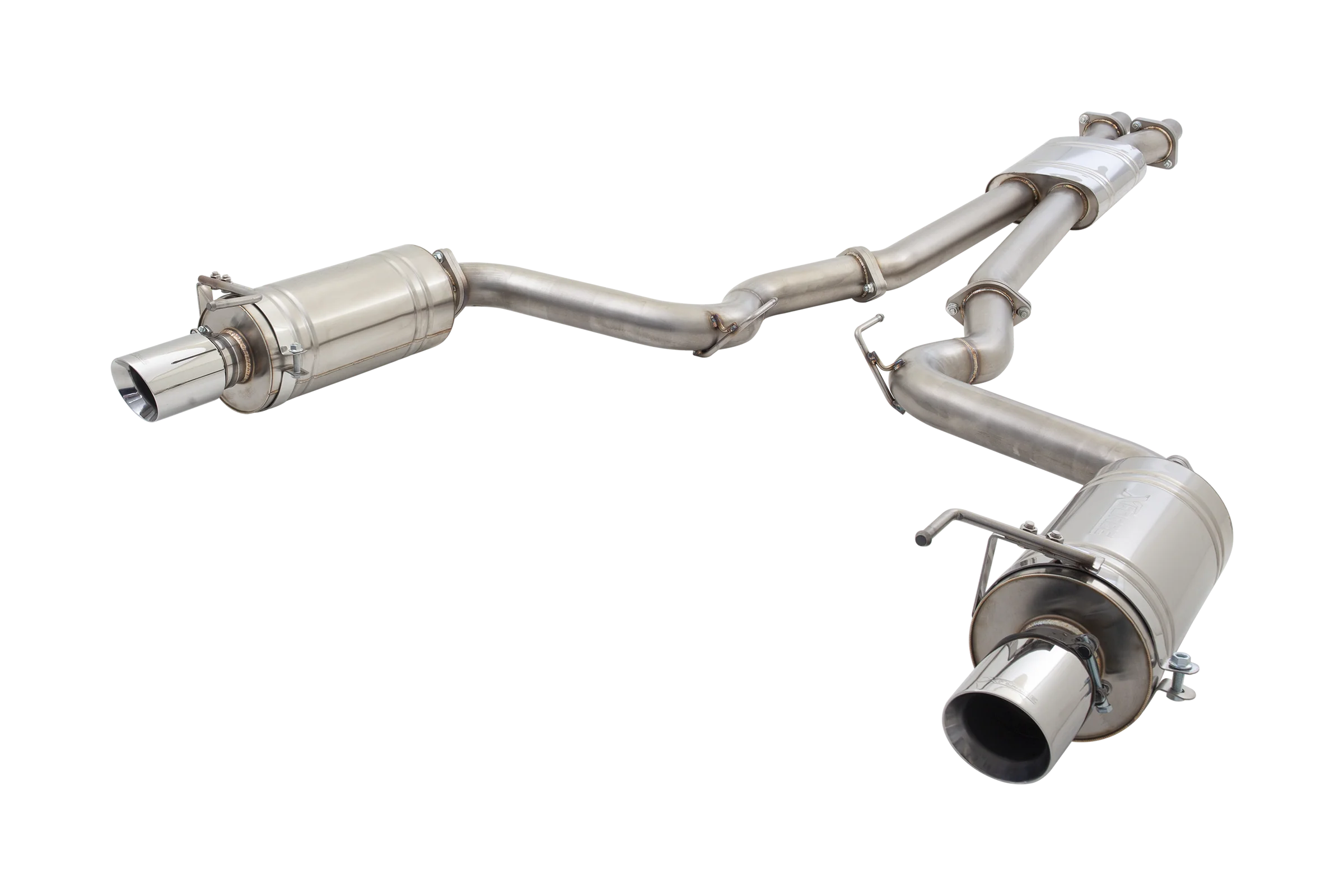 Ford FM S550 Mustang GT V8 Twin 3Inch Cat Back System - Image 3