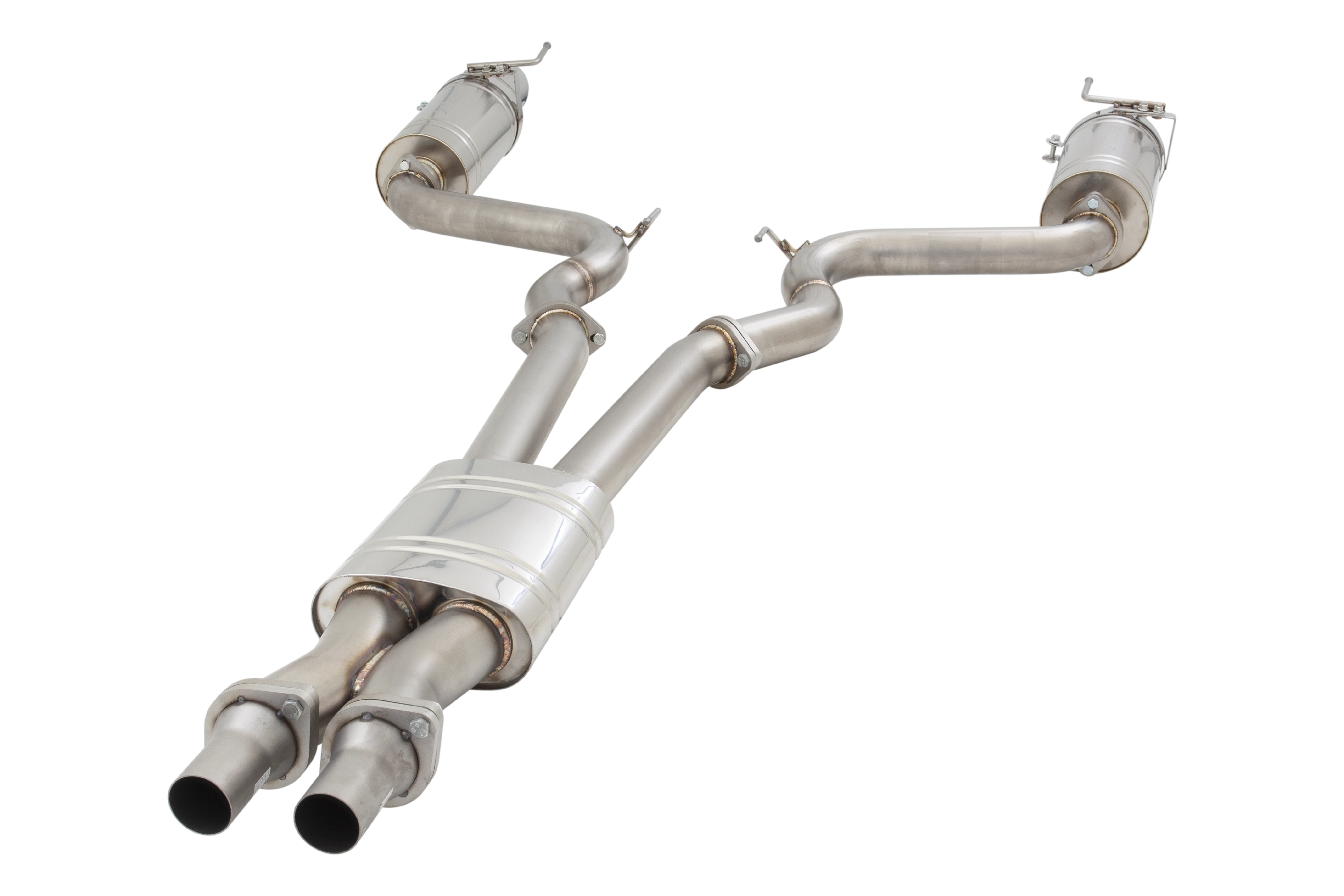 Ford FM S550 Mustang GT V8 Twin 3Inch Cat Back System - Image 4