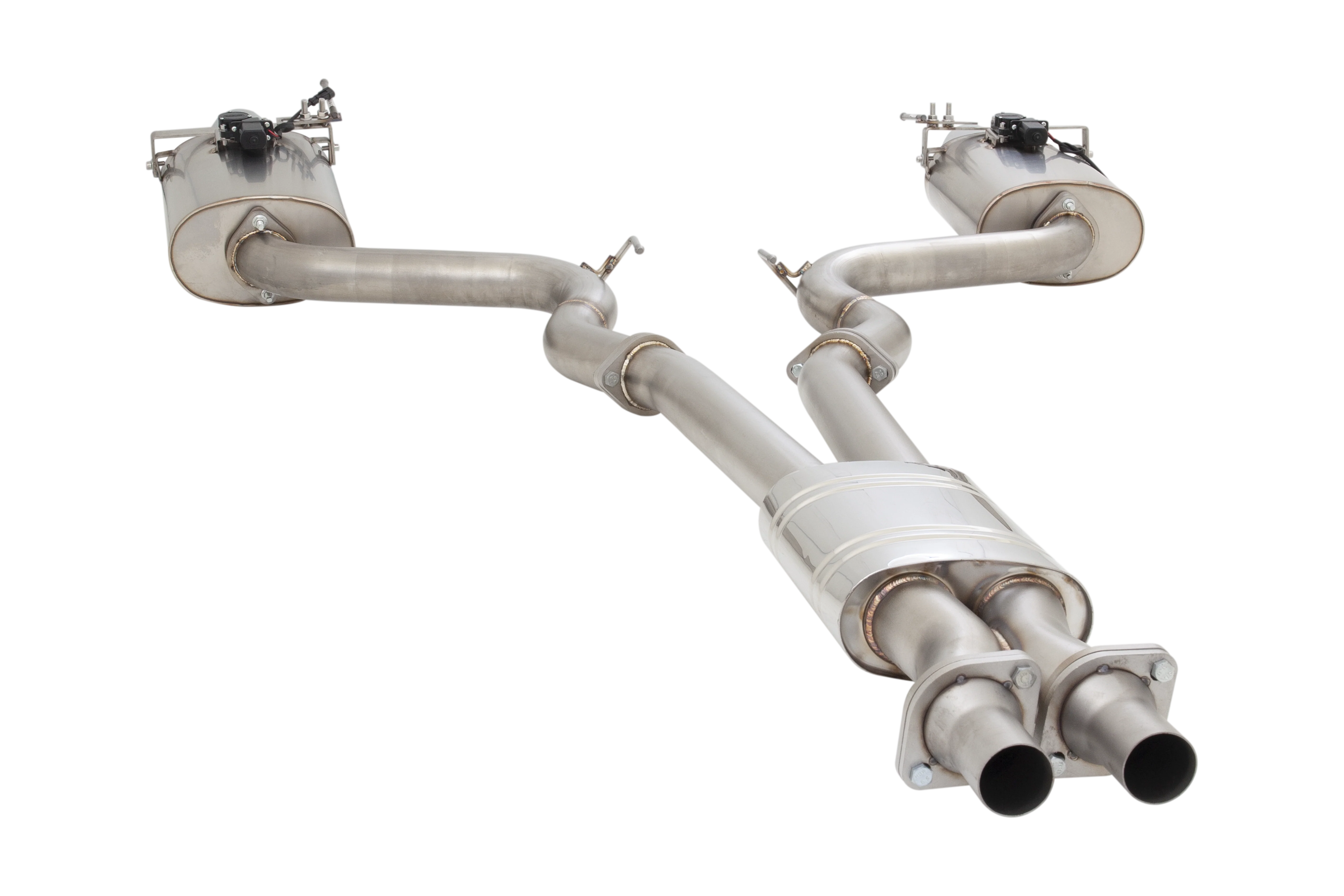 Ford FM S550 Mustang V8 Twin 3Inch Varex Valved Cat Back System - Image 3