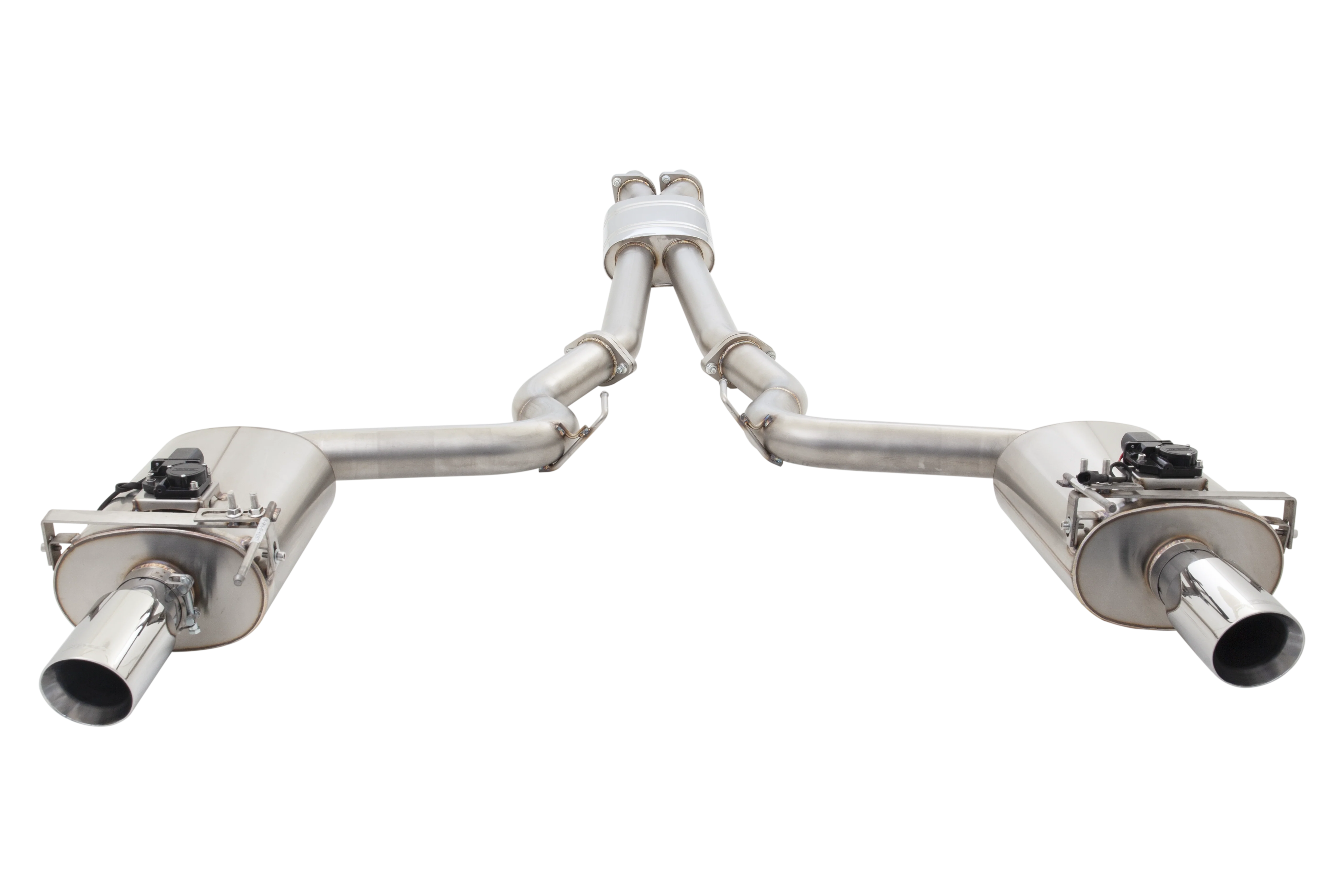 Ford FM S550 Mustang V8 Twin 3Inch Varex Valved Cat Back System - Image 4
