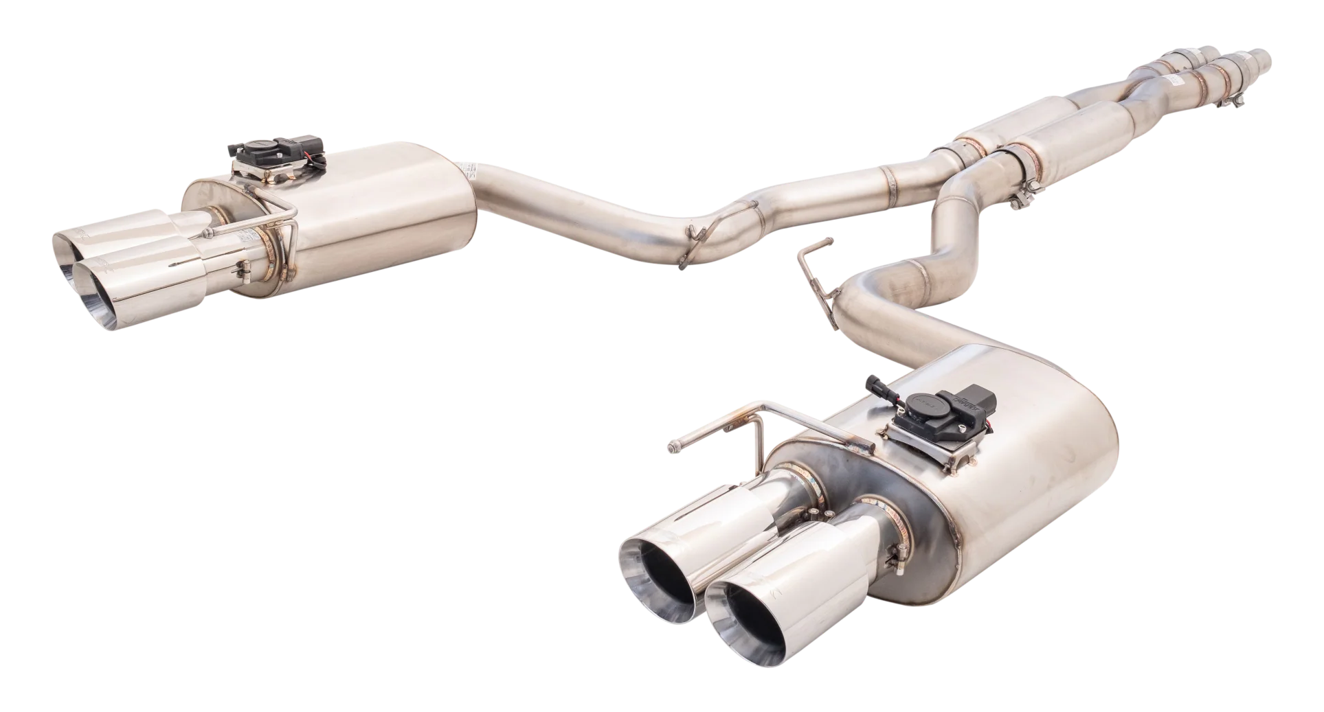 Ford S550 Mustang GT FN Varex Valved Twin 3Inch Cat Back Exhaust - Image 3