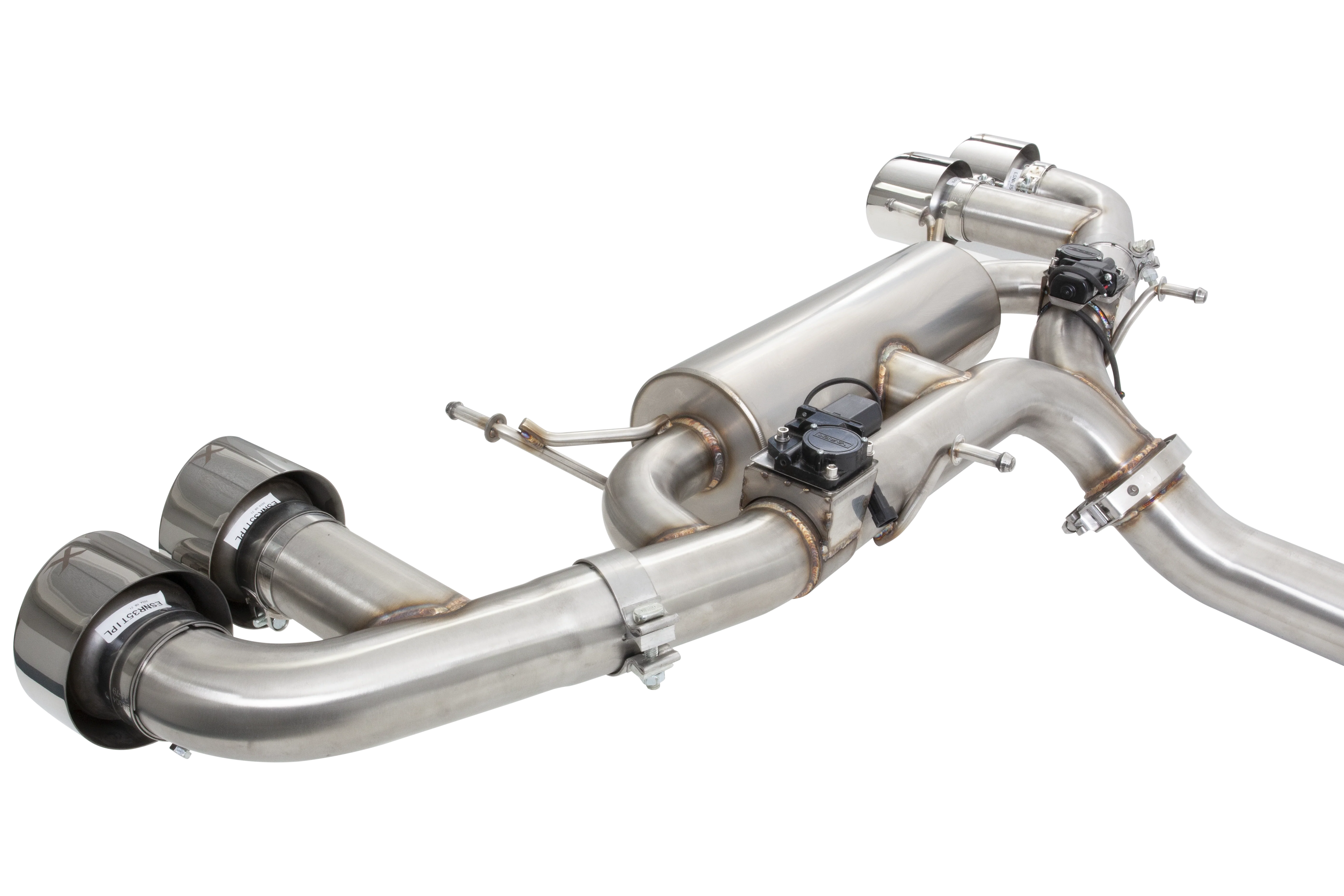 Nissan GT-R R35 3.5" Varex Valved Catback System - Image 3