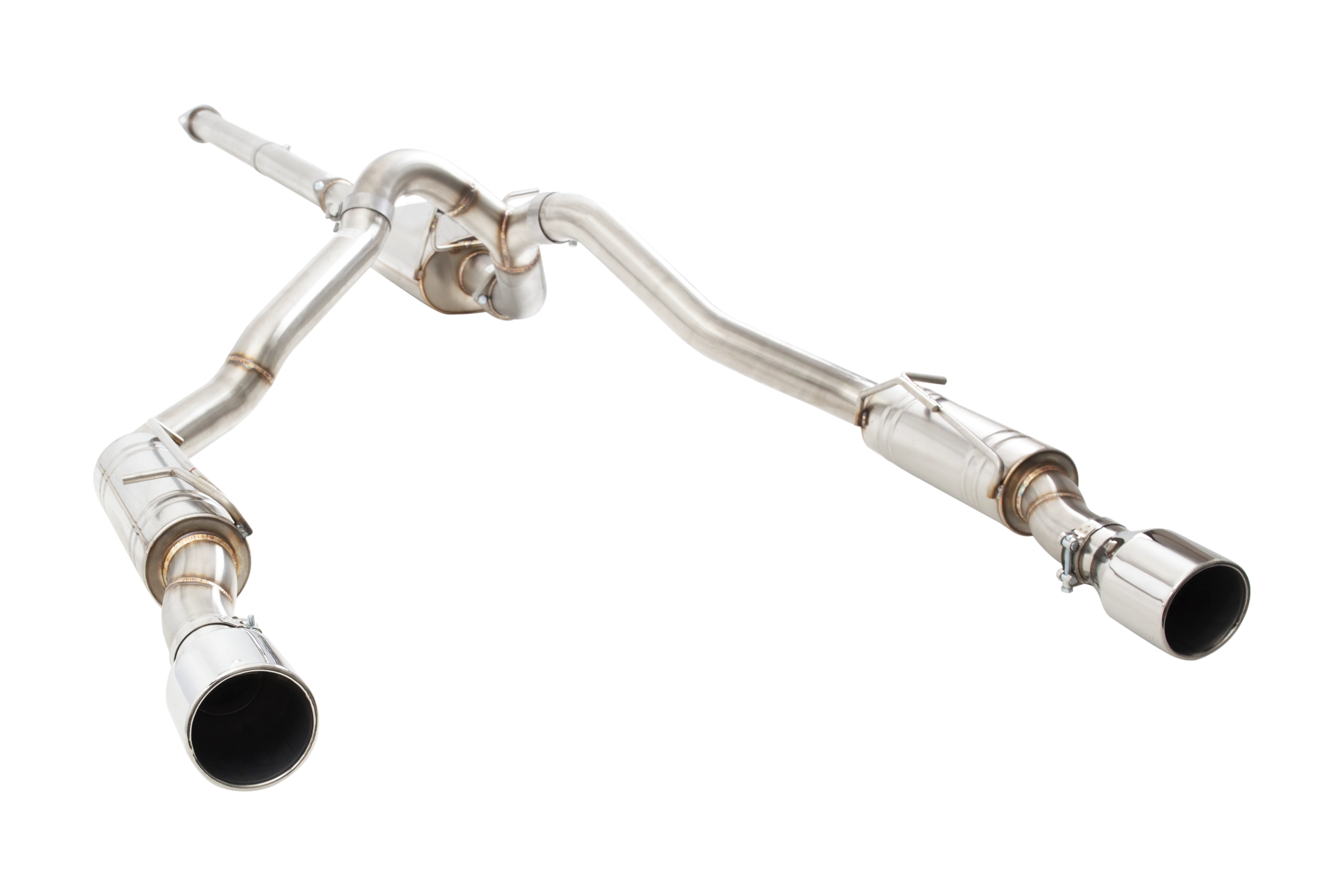 RAM DT 1500 5.7L HEMI Performance Cat Back Exhaust System - Image 2