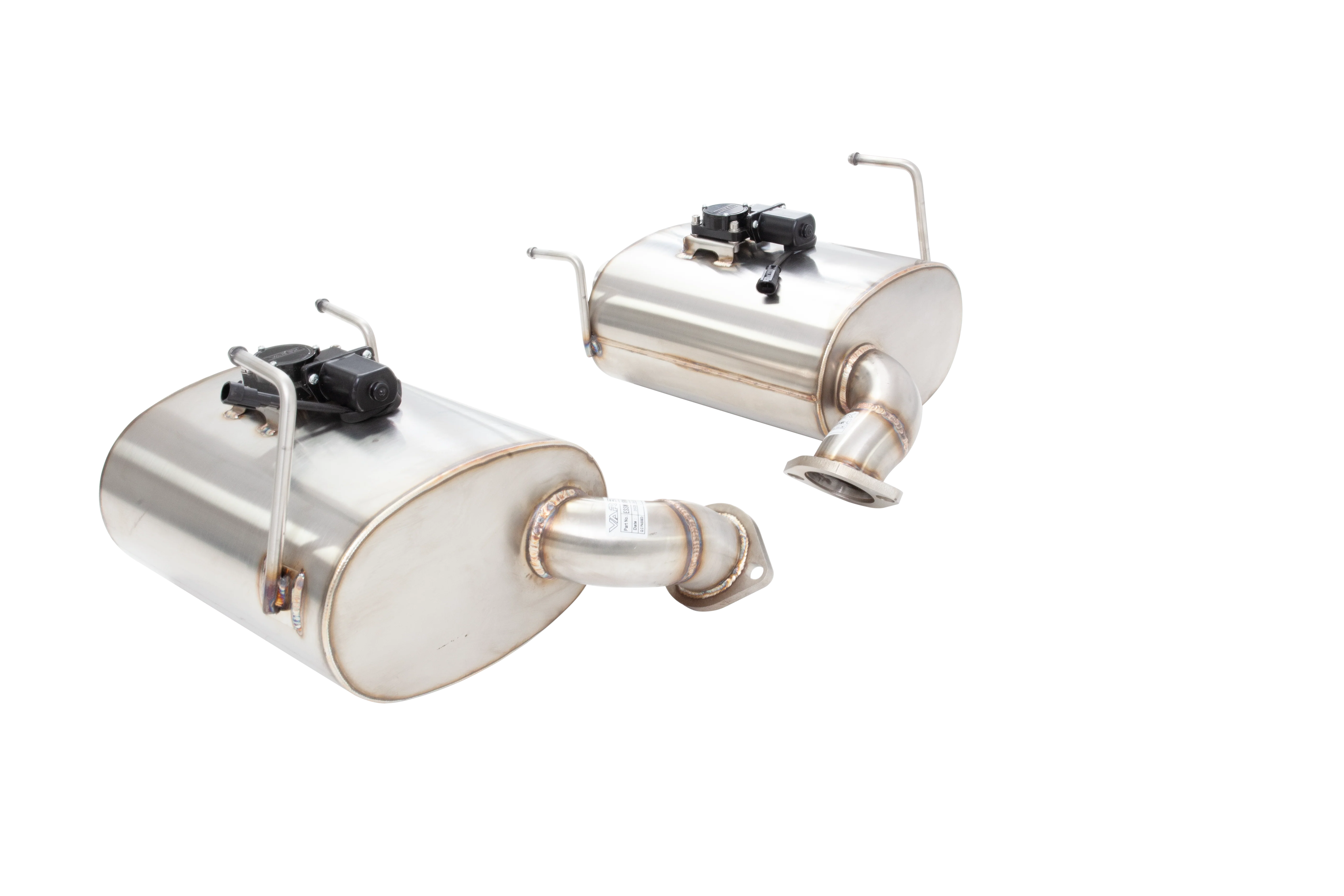 SUBARU WRX SEDAN G3 VA VB Varex WR Valved Rear Muffler Kit - Image 3
