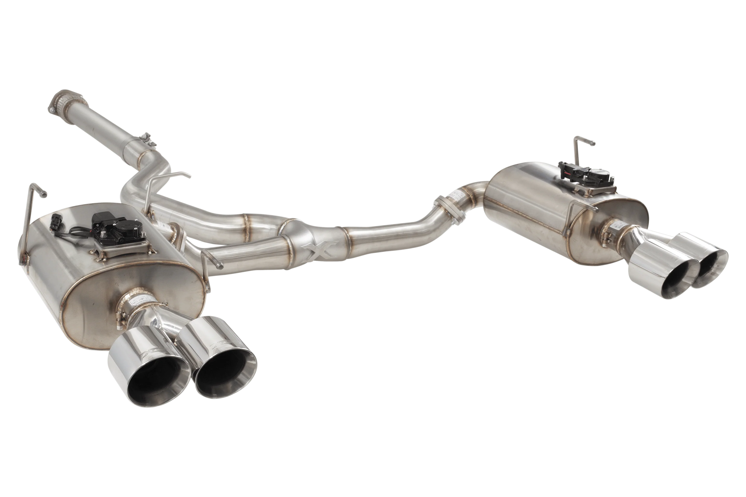 SUBARU WRX SEDAN VB Varex WR Valved Cat Back Exhaust System with Polished Tips - Image 2