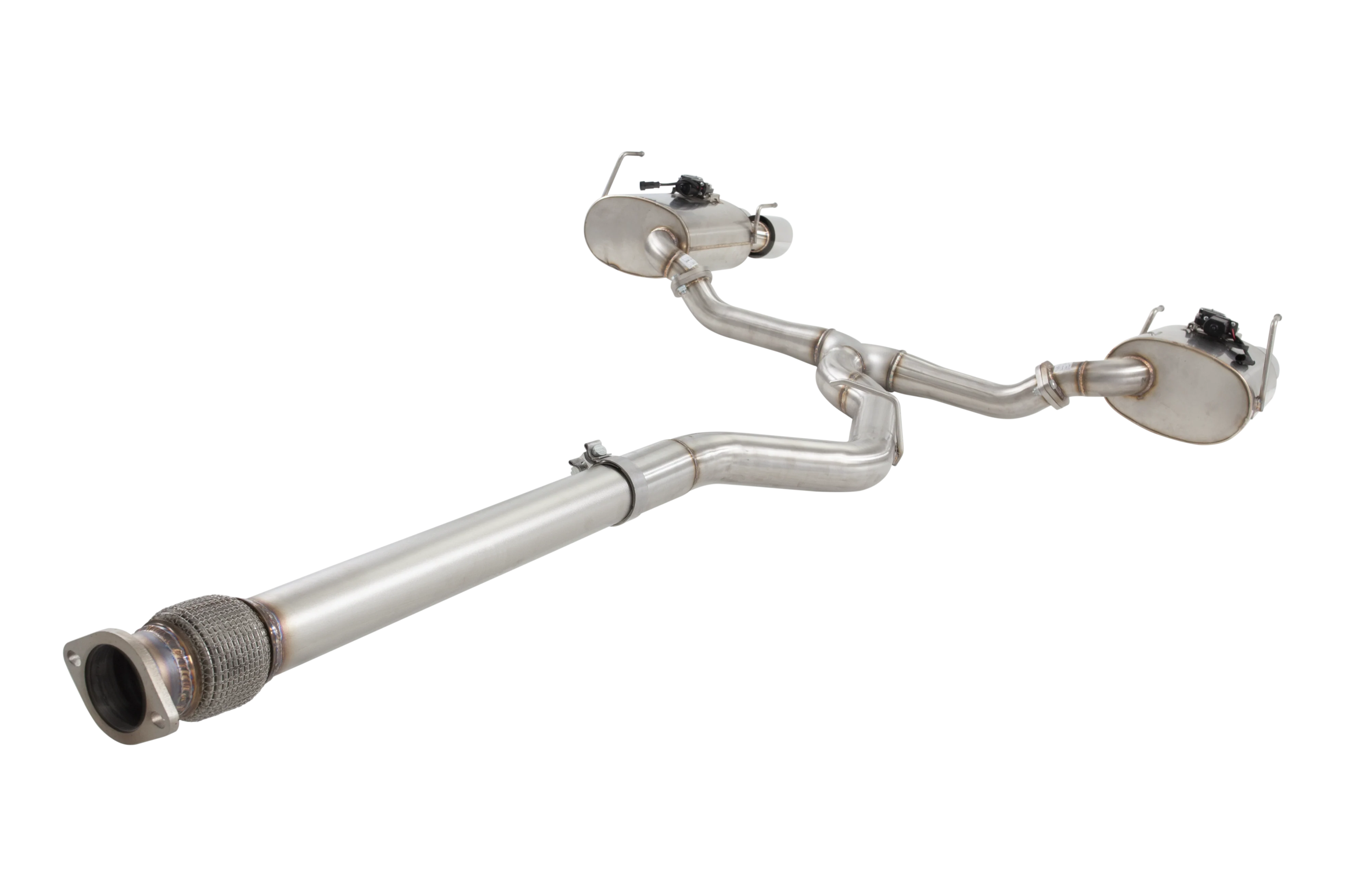 SUBARU WRX SEDAN VB Varex WR Valved Cat Back Exhaust System with Polished Tips - Image 4