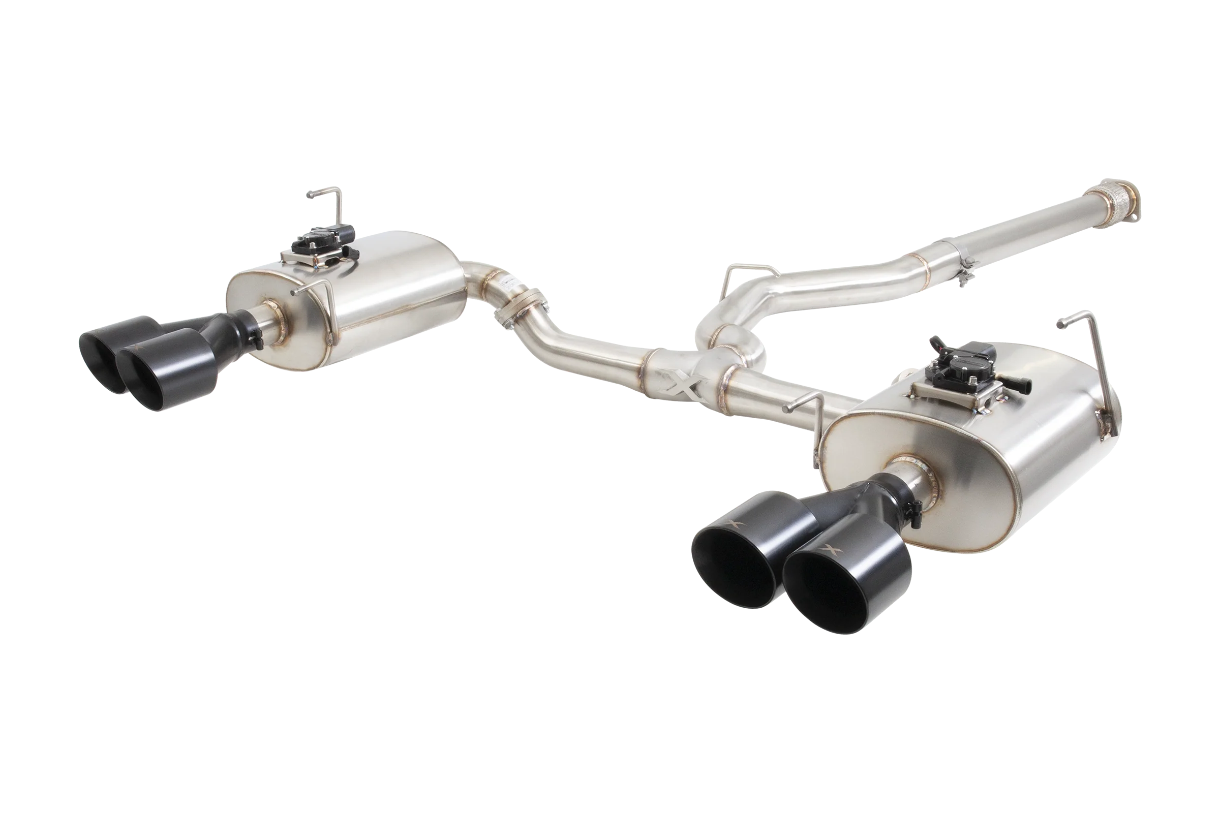SUBARU WRX SEDAN VB Varex WR Valved Cat Back Exhaust System with Black Tips - Image 5