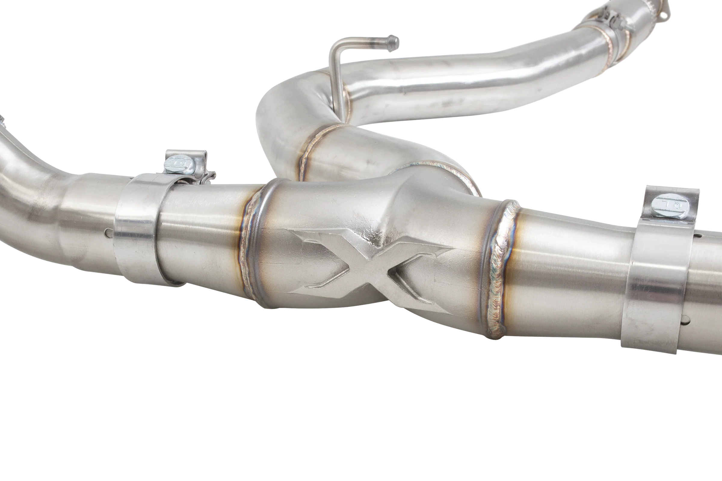 SUBARU WRX SEDAN VB Varex WR Valved Cat Back Exhaust System with Burnt Blue Tips - Image 6