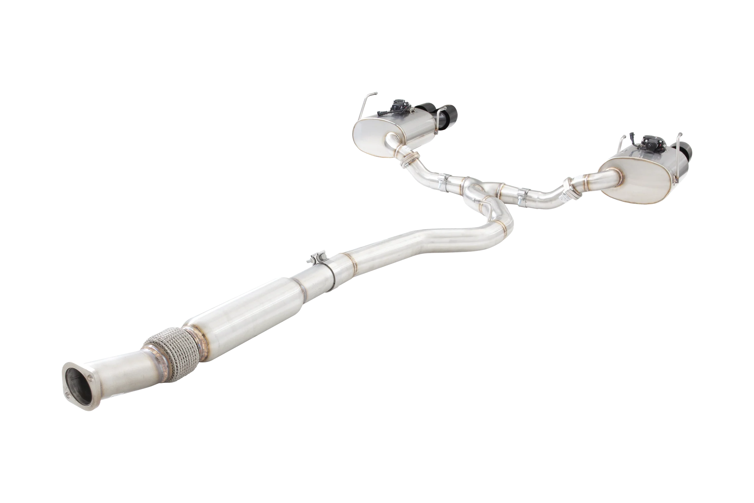 Subaru WRX / STI G3, VA Sedan WR Varex Valved Cat Back Exhaust with Black Tips - Image 5