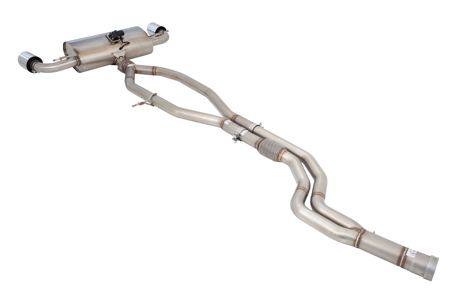TOYOTA SUPRA A90 Varex Valved Cat Back Exhaust System - Image 2