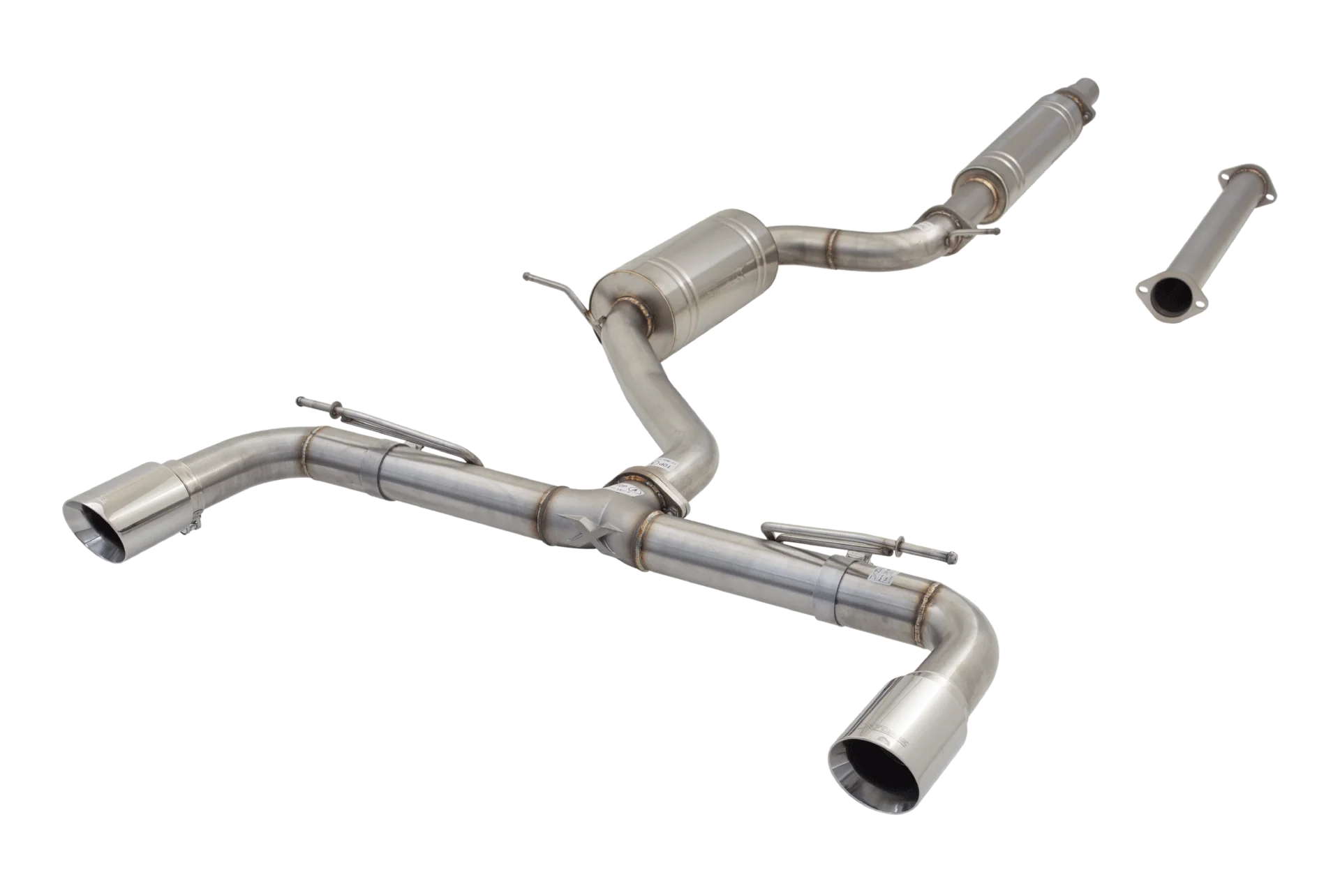 VW Golf GTI MK7 to MK8 Cat Back Exhaust System