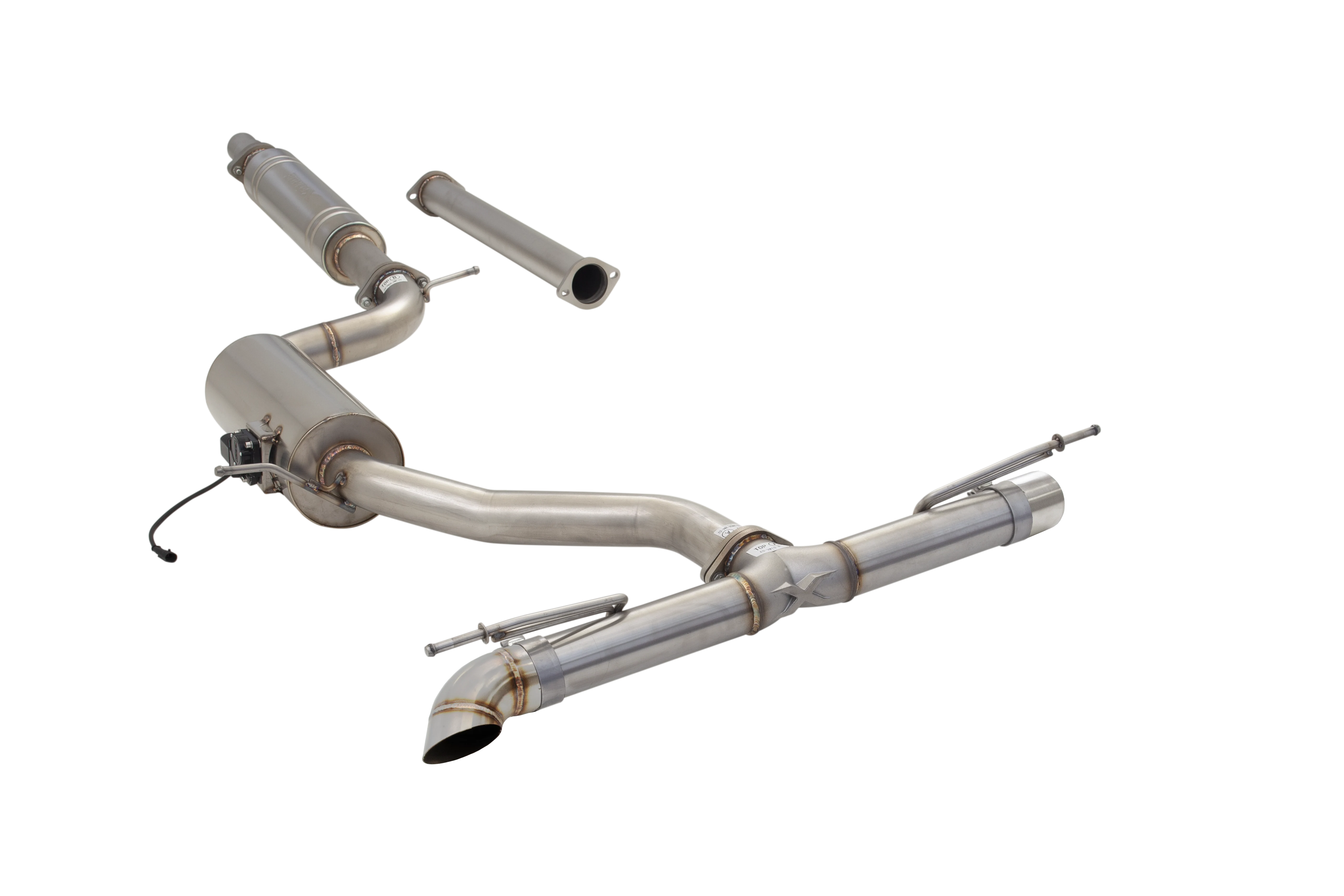VW Golf TSI MK7 to MK8 Varex Valved Cat Back Exhaust System