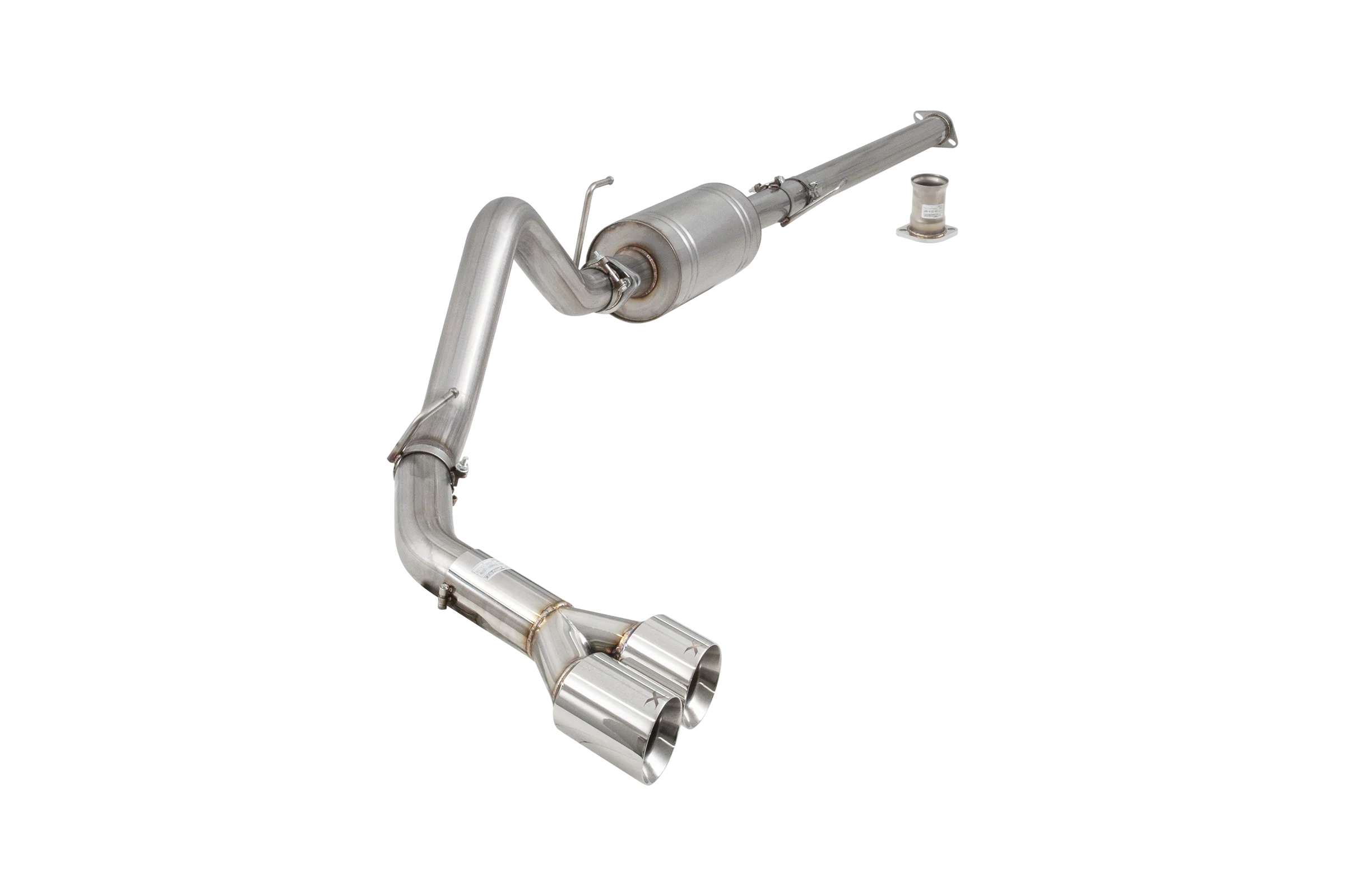 XForce WORKHORSE Series – Chevrolet Silverado 1500 2014–2019 3″ Single Exit Cat-Back Exhaust 409 Stainless - Image 3