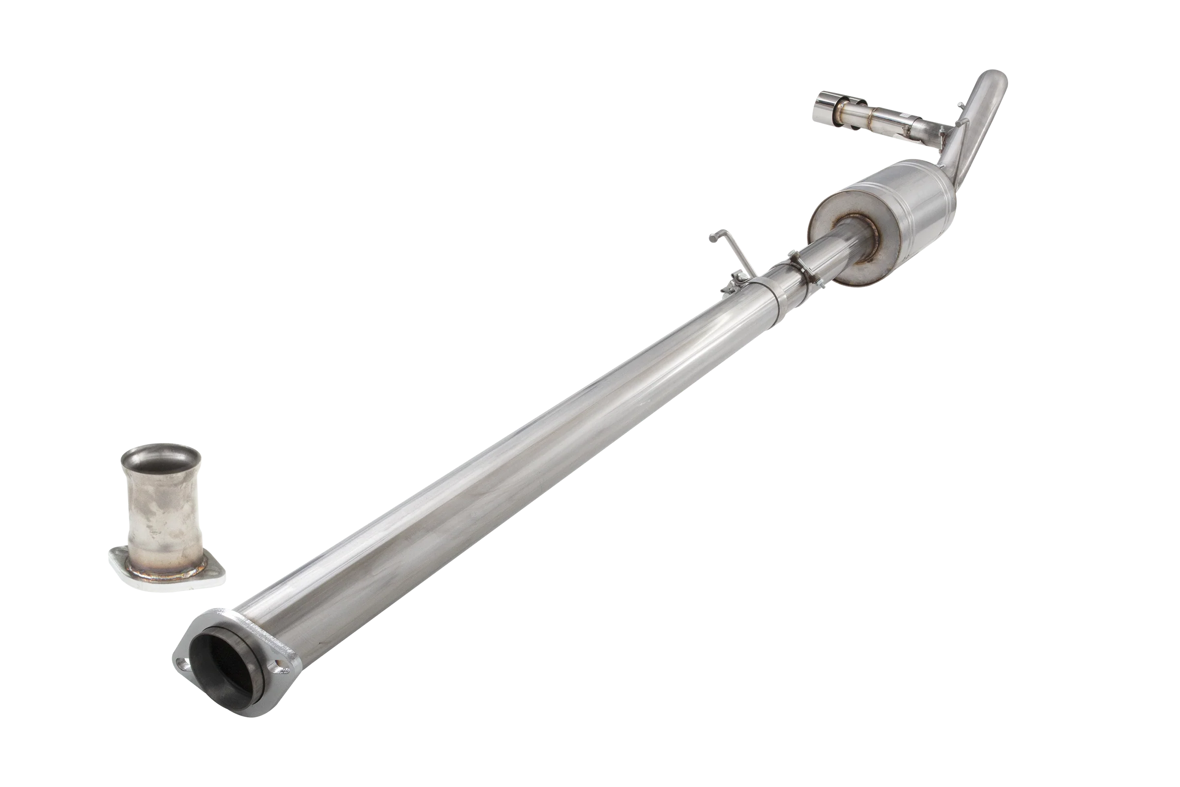 XForce WORKHORSE Series – Chevrolet Silverado 1500 2014–2019 3″ Single Exit Cat-Back Exhaust 409 Stainless - Image 4